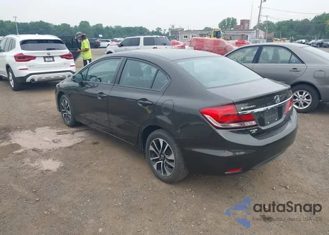 2013 Honda Civic Ex-L from USA, damaged, VIN 19XFB2F90DE270249